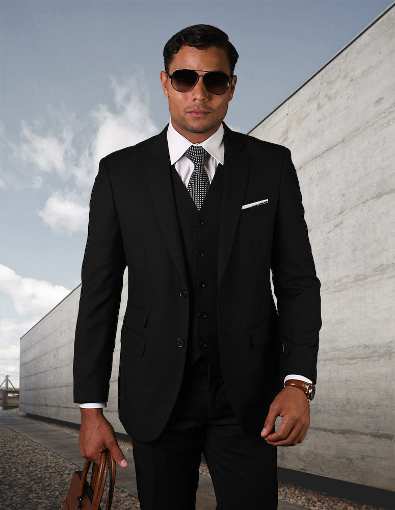 STATEMENT CLOTHING | CAESAR-BLACK main image 1
